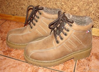 ++++ NOVÉ pánské zimní kožené značkové boty vel.37 ++++ - 2