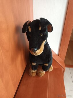 Plyšový pes sedící - 2