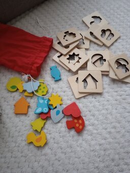 Dřevěná vkládačka - 2