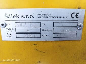 Svahový mulčovač SVM-1500 - 2