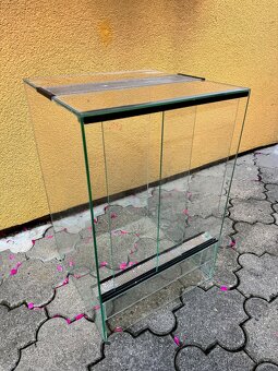 Skleněné terárium 60 × 40 × 40 cm - 2