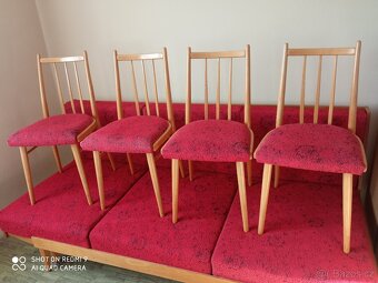 Gauč + 4 židle - 2