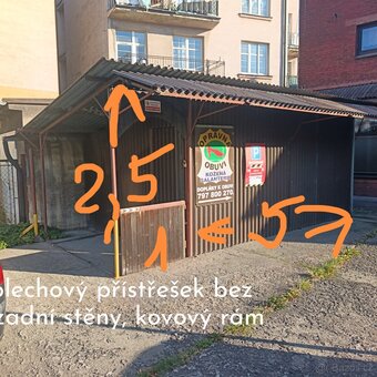 Plechový přístřešek - 2