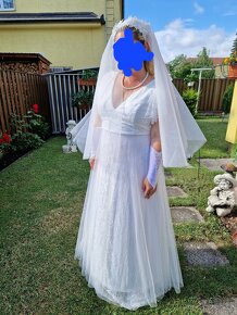 Svatební šaty krajkové - 2