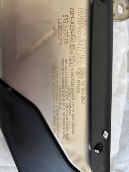 Orginál koncovka výfuku Ducati Multistrada V4S 2025 - 2