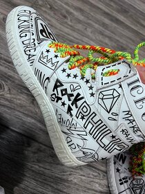 Luxusní kožené boty zn. Philipp Plein vel 40 - 2