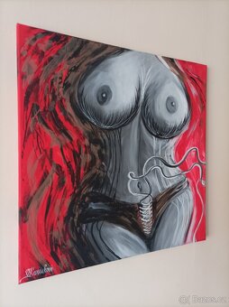 Obraz 50x50, AKT , DOPRAVA ZDARMA - 2