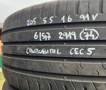 Letní pneu 205/55 R16 91V Continental ContiEcoContact5 /2919 - 2