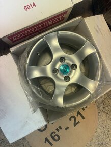 FONDMETAL hliníkové kolo 6,0Jx14" ET38 LK100 - 2