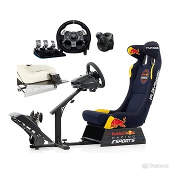 Playseat Evo Redbull (zavodni sedadlo s volantem) - 2