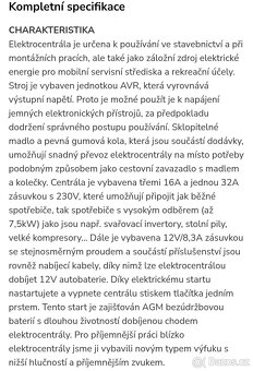 Elektrocentrála benzínová Heron - 2