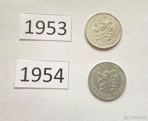 MINCE 3h 1953,1954 ČESKOSLOVENSKÁ REPUBLIKA - 2