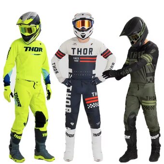 Motocrossové komplety různých značek a barev - 2