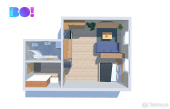 Pronájem bytu 1+kk, 43 m², Havlíčkův Brod - 2