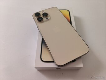 apple iphone 14 PRO MAX 128gb Gold / Batéria 100% - 2