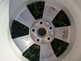ALU (hliník) kola Škoda Triton 6,5Jx17 ET41 5x112 - 2