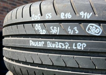 205/55 R16 91V letní pneu Dunlop Bluresponse LRP (0620) - 2