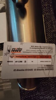 Homologovaný výfuk na Aprilii Shiver 750 - 2