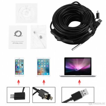Kamera USB endoskopická inspekční,20m - 2