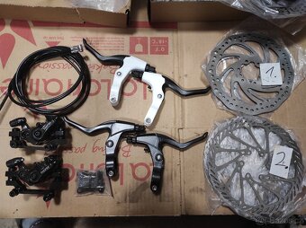 Nové kompletní kotoučové mechanické brzdy. - 2