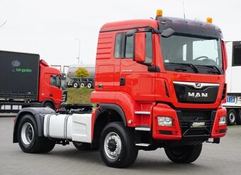 MAN TGS 18.460 - 4x4 - Tahač + Hydraulika – EURO 6 - 2