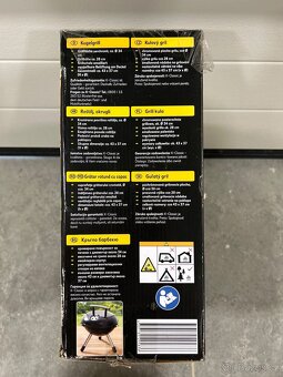 Malý/mini kompaktní zahradní gril, nový - 2