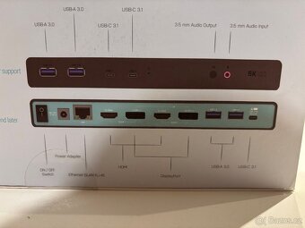 Dokovací stanice i-tec s napájením 100W - 2