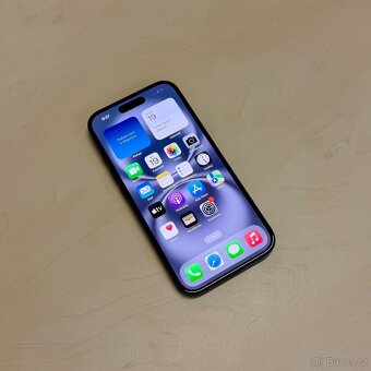 APPLE IPHONE 16 128GB-ČERNÝ, BATERIE 93%, ZÁRUKA - 2