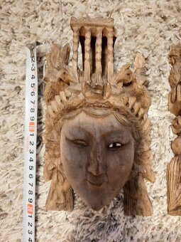 Čínské dřevěné masky - 2