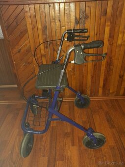 skládací chodítko, brzdy RYCHLE DOVEZU nebo POŠTOU - 2