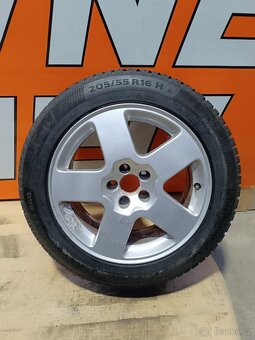ALU kola Audi A3, 7x16'' , 5x100 + zimní 205/55R16 - 2