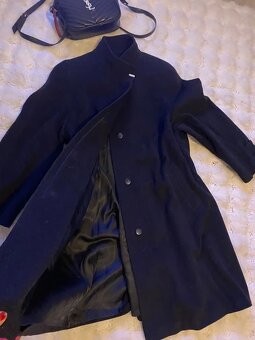 Kasmirovy vlneny kabat sngora cerny damsky 42 - 2