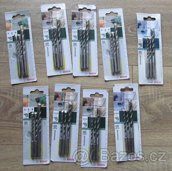 BOSCH SDS-Quick 3dílná sada vrtáků do betonu ,cihly i železa - 2