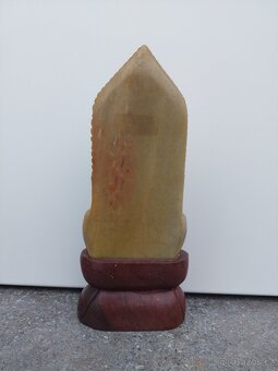 Starožitná Soška Budhy jemná řezba - 2