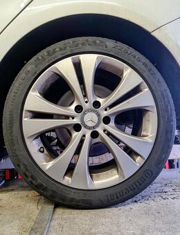 Sada Alu 17" Mercedes-Benz + Continental 225/45 R17 - 2