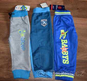 3x Kojenecké tepláky vel.74 ,, NOVÉ - 2