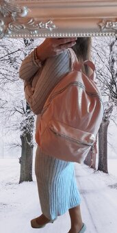 Reserved růžový třpytivý batoh - 2