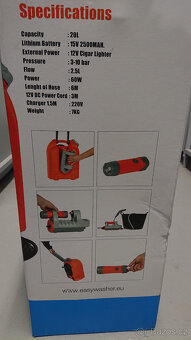 Prodám přenosnou myčku Easy Washer Plus - 2