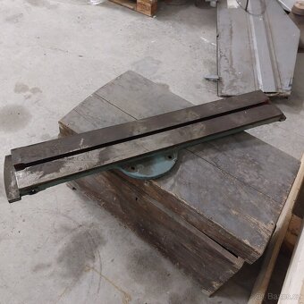 Lišta s T drážkou  na  Brusku BN - 2