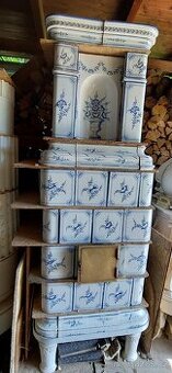 Kachlová kamna starozitná - 2