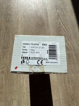 TESLA STROPKOV Telefon 4FP21121.201 s bzučákem - 2