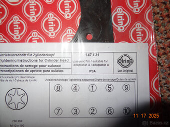 Těsnění pod hlavu EAN 4041248129388 - 2