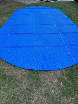 SOLÁRNÍ PLACHTA NA BAZÉN - OVÁL 7x3,5m - 2