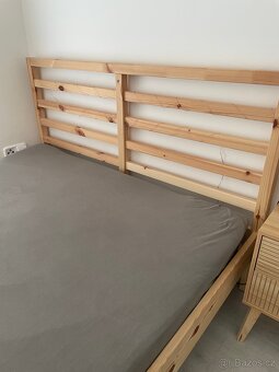 Postel Tarva 140x200 s roštem Luröy - 2