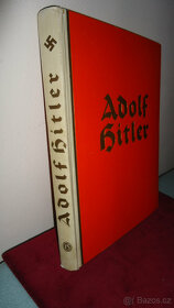 Adolf Hitler, originální  kniha 200 nalepených fot. - 2