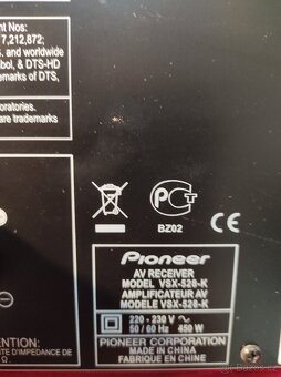 PIONEER HDMI RECIEVER VSX 528 - 2