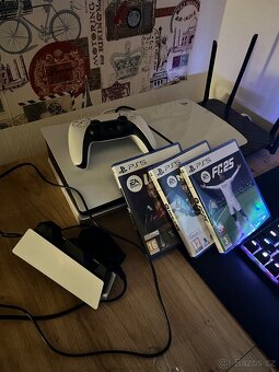 Prodám PS5 Slim s mechanikou - 2