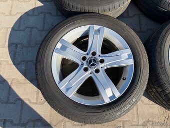 4x al kola 5x112 17 + pneu letní 225/55 R17C - 2