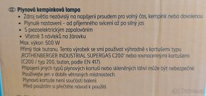 Plynová kempingová lampa-NOVÁ - 2