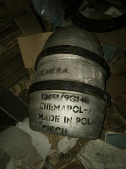 Starý hliníkový pivní sud - 2